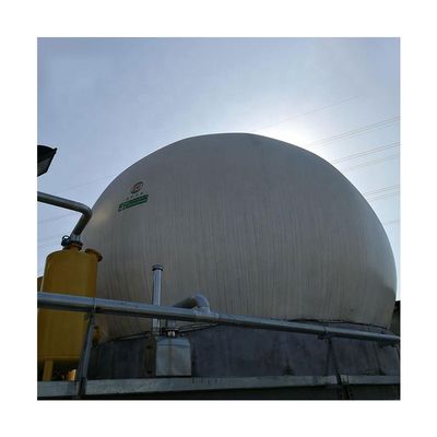 jakość  Round Double Membrane Biogas Holder With Recycling Advantage fabryka