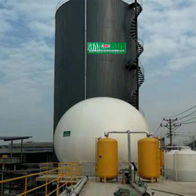 500m3 Plastikowy zbiornik na biogaz Cena System zbiorników na biogaz