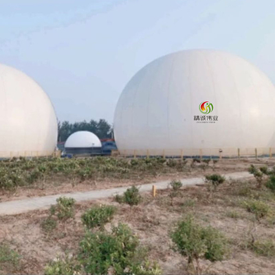 Balonowa biogazownia Rozlewnia biogazu Zbiornik do przechowywania biogazu
