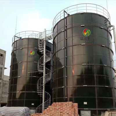 Projekt reaktora beztlenowego CSTR Biogas Anaerobic Digester w Chinach