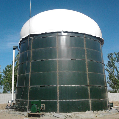 Elektrownia biogazowa beztlenowy fermentator z krowiego łajna