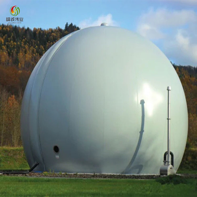 Balonowa biogazownia Rozlewnia biogazu Zbiornik do przechowywania biogazu
