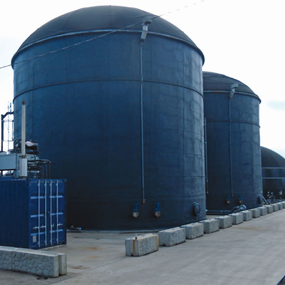 Trwały system produkcji biogazu ze stali Q235B