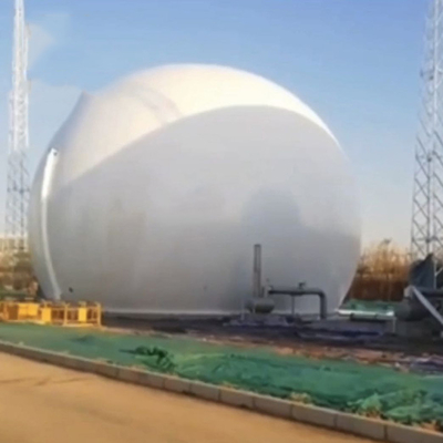 Automatyczny okrągły uchwyt na gaz do instalacji biogazu
