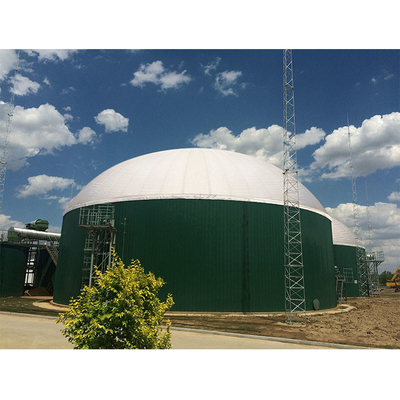 Automatyczne sterowanie Biogazowy zbiornik gazu dla biogazu i ścieków łatwe w instalacji
