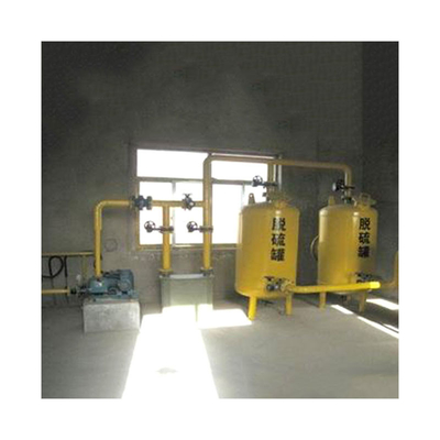 10PPM H2S Filtr Sprzęt do oczyszczania biogazu z odwadniaczem i odsiarczaniem
