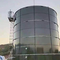 Gigantyczny reaktor do fermentacji metanu z gnojowicą krów ASBR Reaktor wsadowy z sekwencjonowaniem beztlenowym
