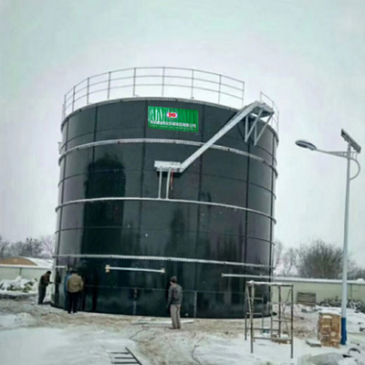 Zbiornik beztlenowej fermentacji reaktora CSTR do obracania oczyszczalni ścieków