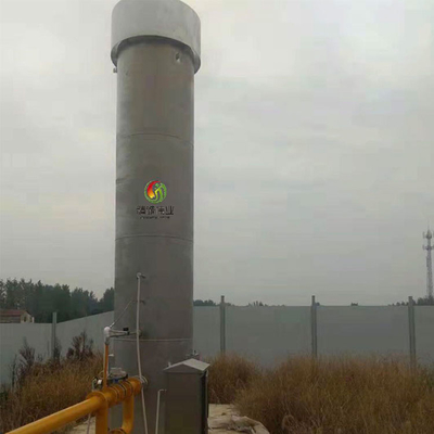 Fe2O3 H2S Płuczka CO2 do systemu szorowania biogazu 10PPM