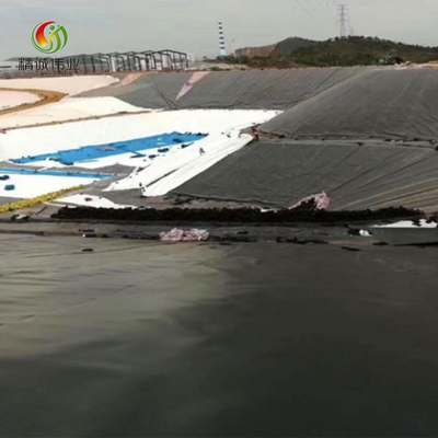 Nieprzepuszczalny HDPE Geomembrane Pond Liner High Density Polyethylene Liner