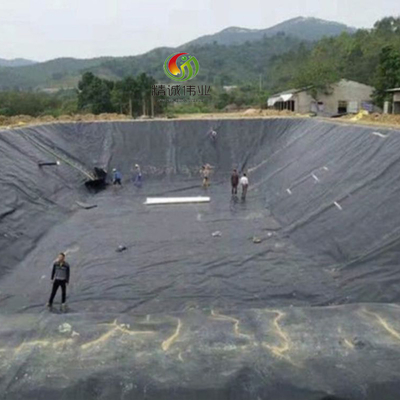 Nieprzepuszczalny HDPE Geomembrane Pond Liner High Density Polyethylene Liner