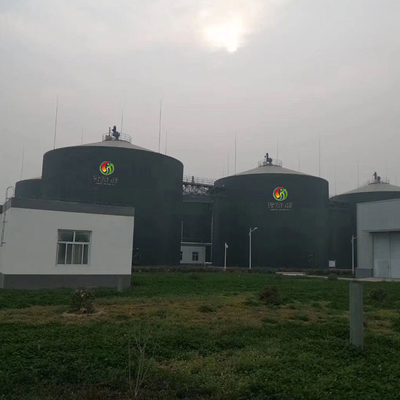 Sprzęt fermentacji beztlenowej Fermentator CSTR z wymiennikiem ciepła