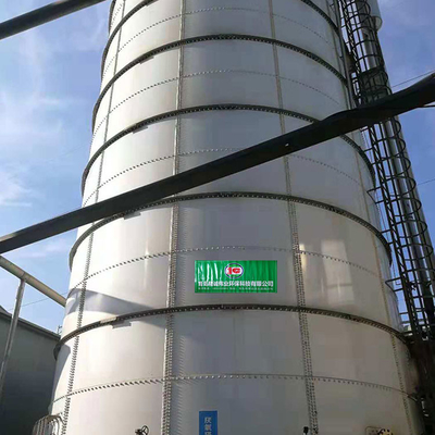 Zbiornik fermentacji beztlenowej 800m3 CSTR Zaawansowany zbiornik biogazu do fermentacji odpadów