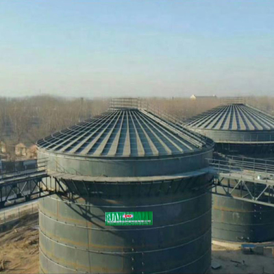 OŚ 800m3 Zbiornik fermentacji biogazu RNG Zbiornik beztlenowy fermentacji beztlenowej