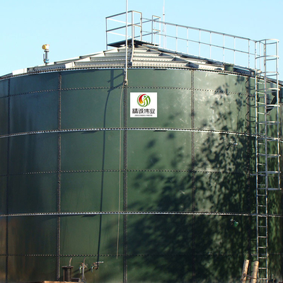 OŚ 800m3 Zbiornik fermentacji biogazu RNG Zbiornik beztlenowy fermentacji beztlenowej